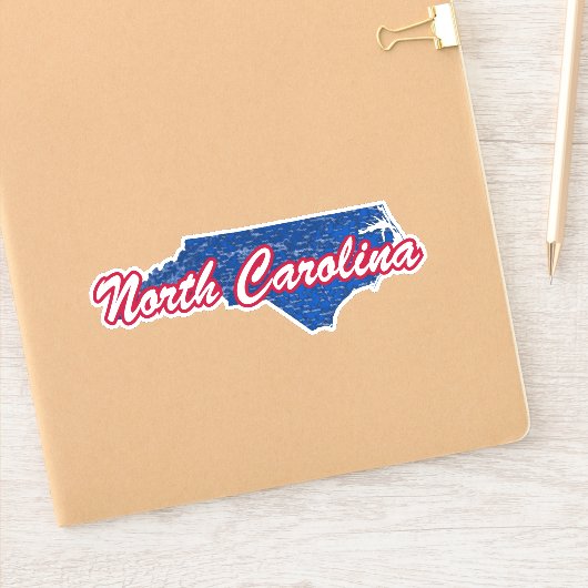 North Carolina Sticker (Notitieboek)