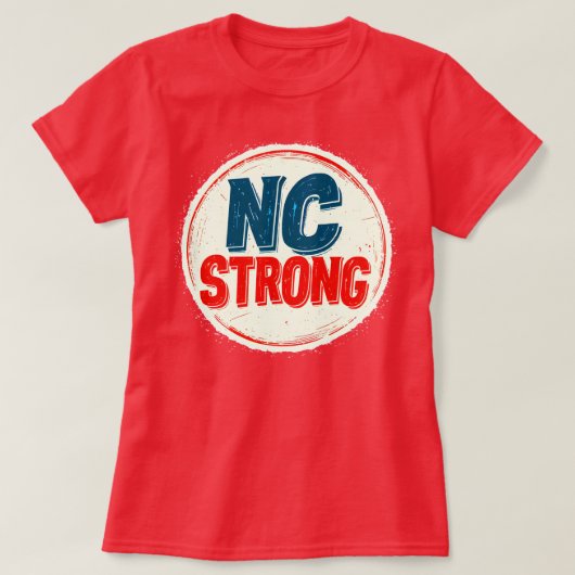 North Carolina Strong T-shirt (Design voorkant)