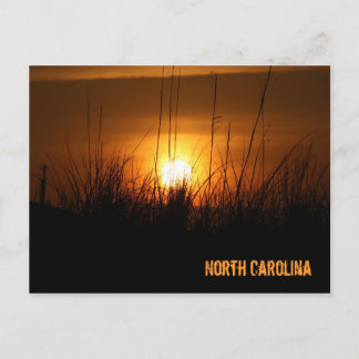 North Carolina Sunset Briefkaart