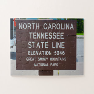 North Carolina Tennessee Legpuzzel