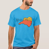 North Carolina Ukulele Collective T-Shirt (Voorkant)