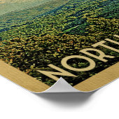 North Carolina Vintage Travel Poster (Hoek)