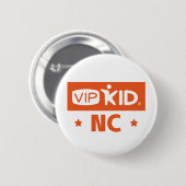North Carolina VIPKID Button (Voorkant /achterkant)
