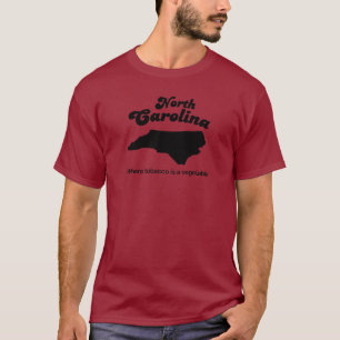 North Carolina - Waar tabak een groente is T-shirt
