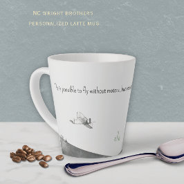 North Carolina Wright Brothers Latte Mug Mok