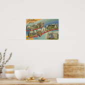 North CarolinaLarge Letter Scenes 3 Poster (Keuken)