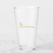 North Cascades National Park Pine Trees Sun Glas (Achterkant)