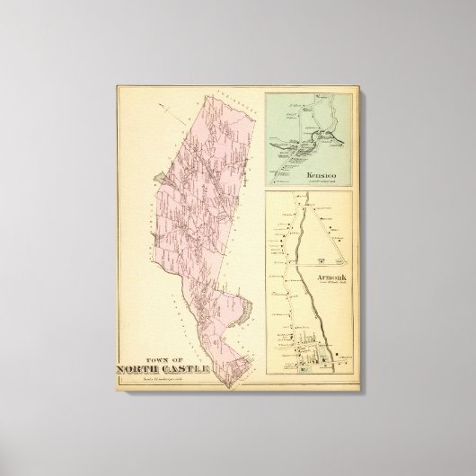 North Castle, New York Canvas Afdruk (Voorkant)