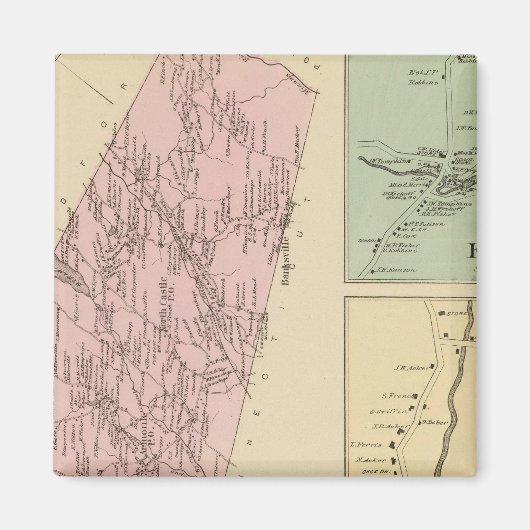 North Castle, New York Magneet (Voorkant)