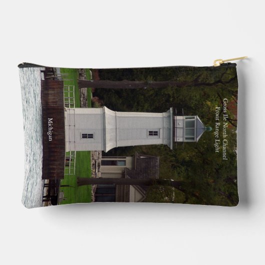 North Channel Front Range Lichte rits tas (Achterkant)