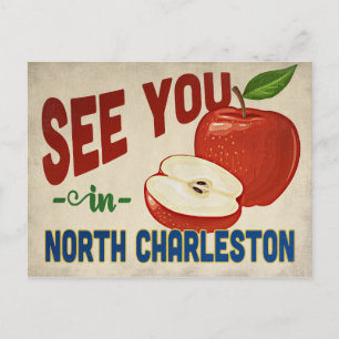 North Charleston South Carolina Apple - Briefkaart