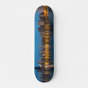 North Chicago Cityscape Skateboard