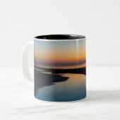 North Chicago Lighthouse Dawn café Mug (Devant gauche)