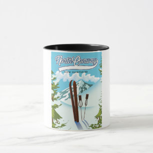 North Conway New Hampshire, naar ski Mok