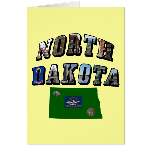 North Dakota Afbeelding Text (Voorkant)