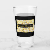 NORTH DAKOTA BIERGLAS GLAS (Achterkant)