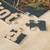 North Dakota Bison  Legpuzzel (Zijkant)