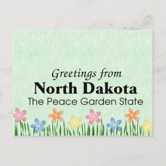 North Dakota Briefkaart