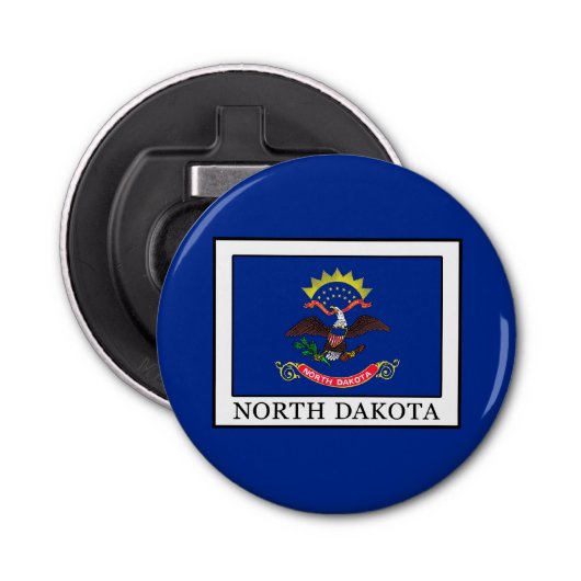 North Dakota Button Flesopener (Voorkant)