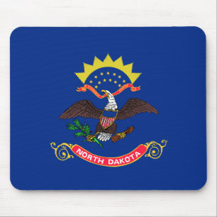North Dakota Flag Muismat