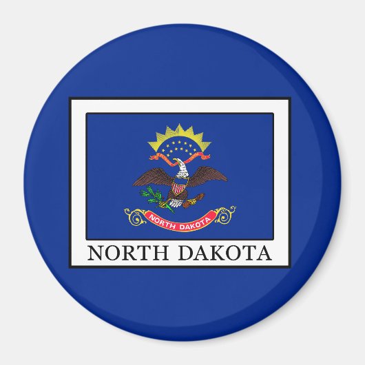 North Dakota Magneet (Voorkant)