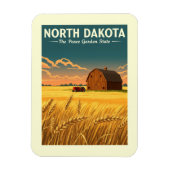 North Dakota Magneet (Verticaal)