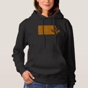 North Dakota Masons Grand Lodge Vrijmetselaar Vade Hoodie