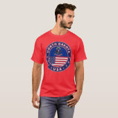 North Dakota, North Dakota t-shirt, legging T-shirt (Voorkant volledig)