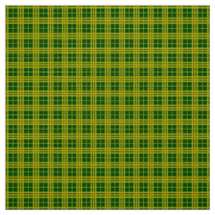 North Dakota State University Bison Tartan Stof