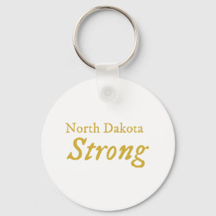 North Dakota Strong Sleutelhanger