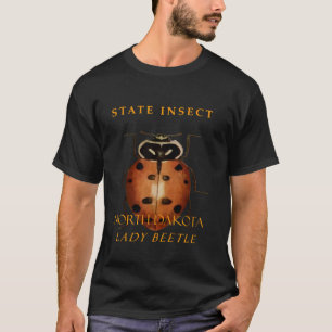 North Dakota Territory Insect De Lieveheersbeestje T-shirt