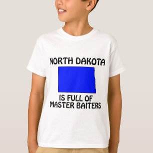 North Dakota - Vol met Meester Aasgieters T-shirt