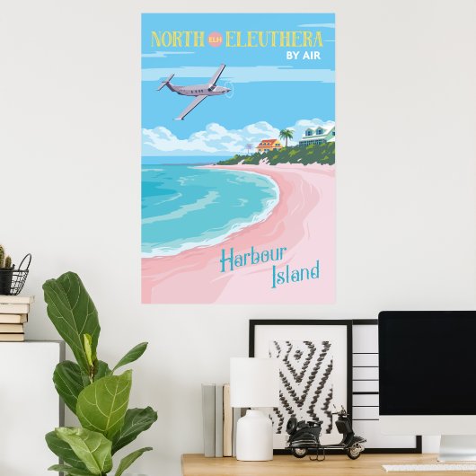 North Eleuthera Poster (Bureau à domicile)