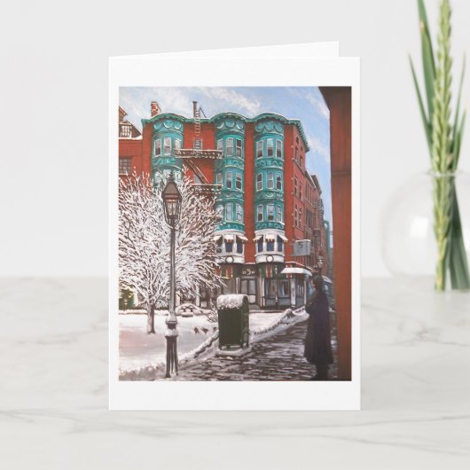 North End Christmas Kaart (Voorkant)