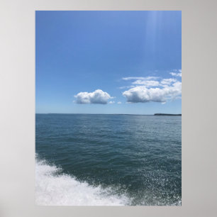 North Fork-geluidsgolven Poster