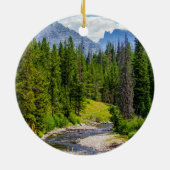 North Fork Shoshone Keramisch Ornament (Achterkant)