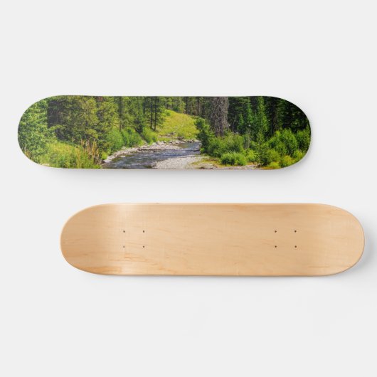 North Fork Shoshone River Skateboard (Horz)