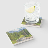 North Fork Shoshone Stenen Onderzetter (Zijkant)