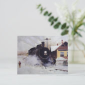 North Freedom Train Depot - briefkaart (Staand voorkant)