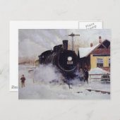 North Freedom Train Depot - carte postale (Devant / Derrière)