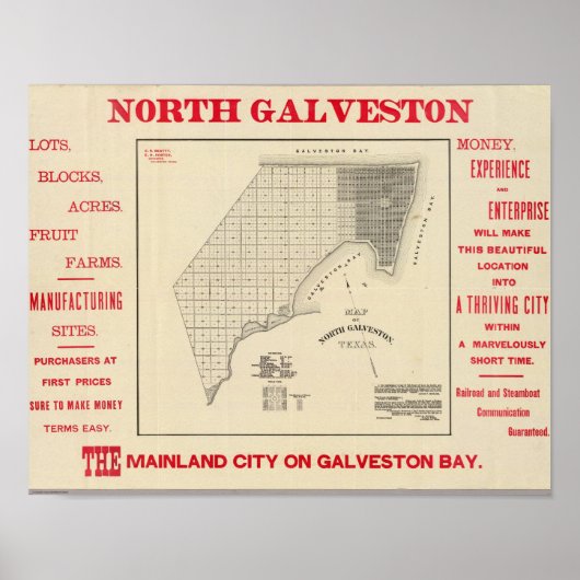North Galveston Poster (Voorkant)