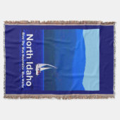 North Idaho Blue Deken (Voorkant)