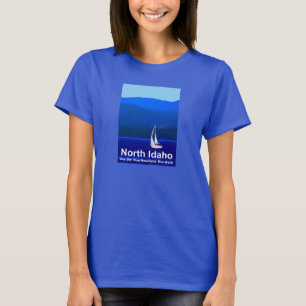 North Idaho Blue T-shirt