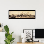 North Illinois Univ Foto 1915 Poster (Thuiskantoor)