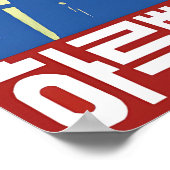 North Korea Propaganda Poster Let's finish (Coin)