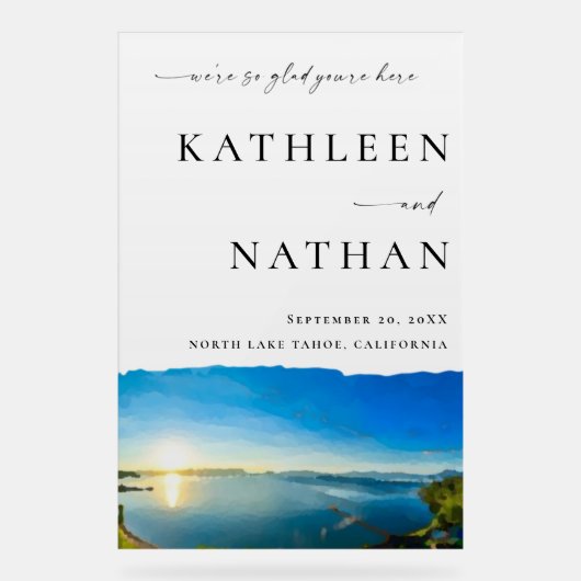 North Lake Tahoe Destination Bienvenue (Recto)