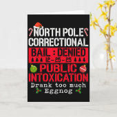 North Le Correctional Openbare Dronkenschap Eierpu Kaart (Gele Bloem)