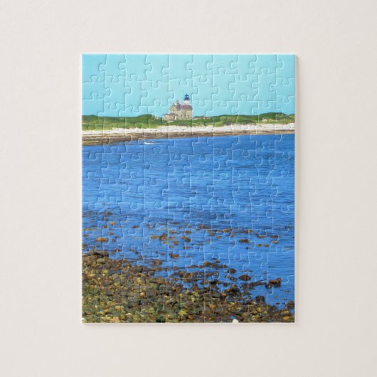 North Light Block Island Legpuzzel (Verticaal)