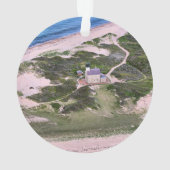 North Light, Block Island, Rhode Island Ornament (achterkant)