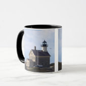 North Light Lighthouse Rhode Island Mug Mok (Voorkant links)